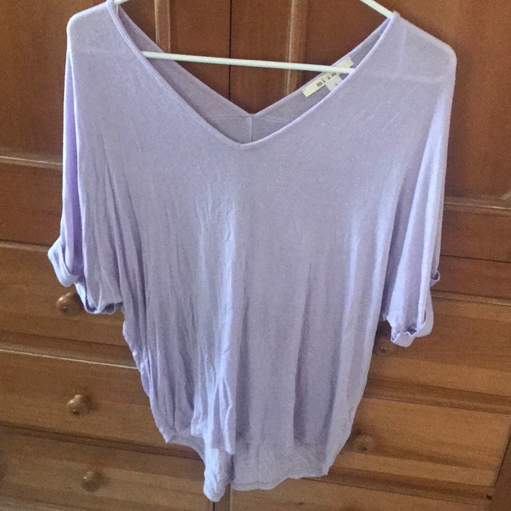 Purple shirt